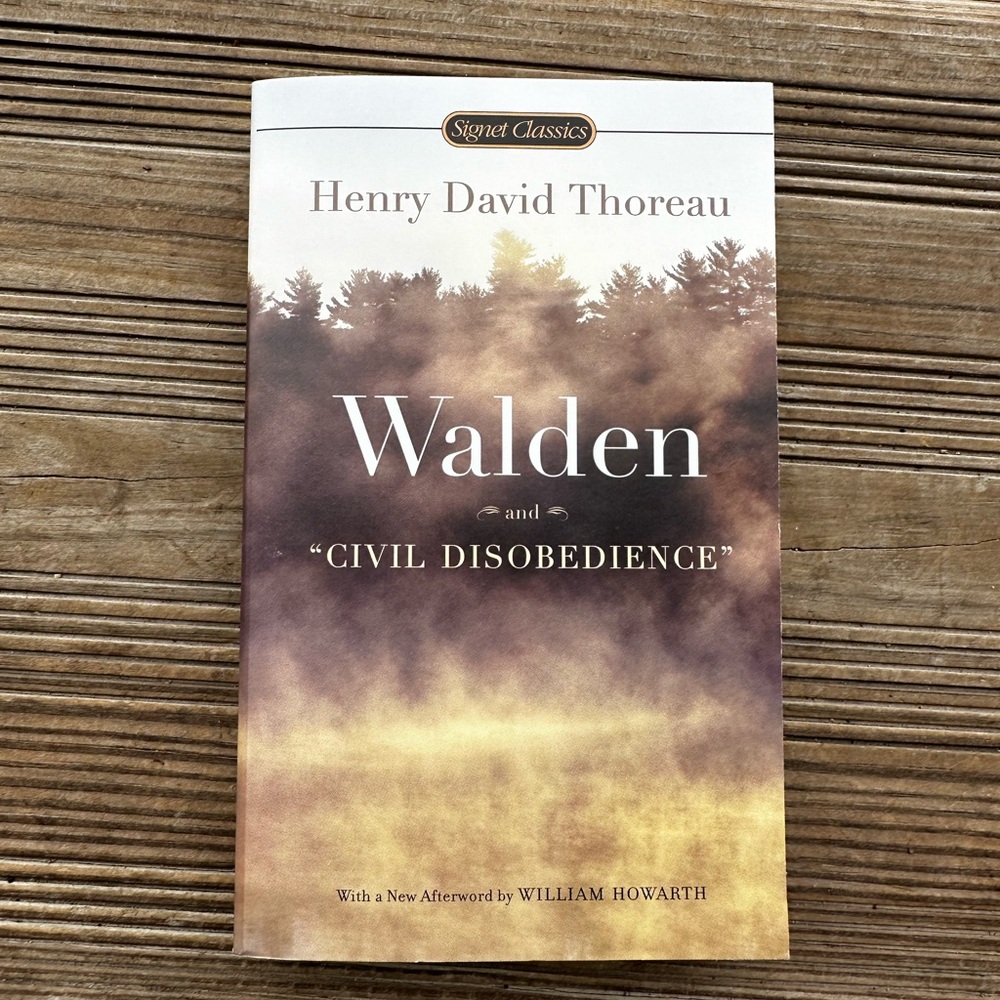 Walden Civil disobedience